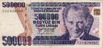 Beschrijving voorzijde: ATATURK